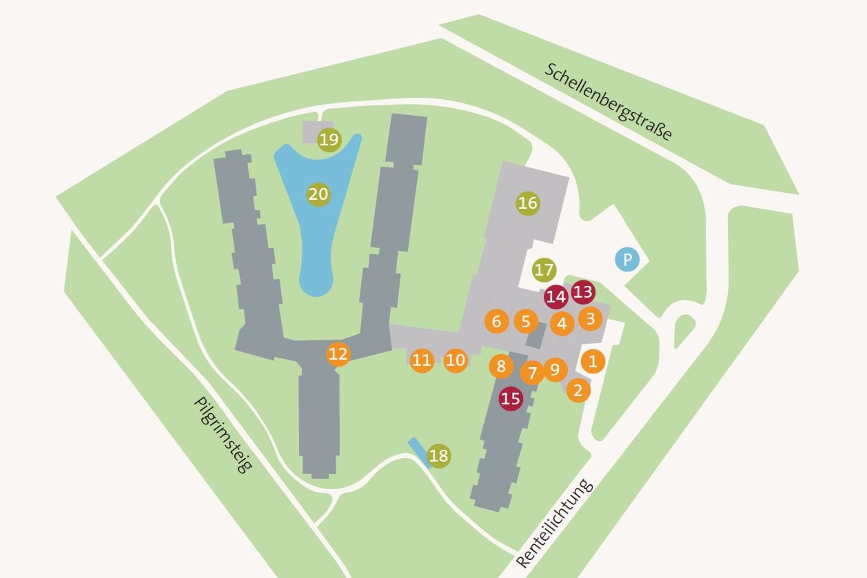 Karte Seniorenresidenz Augustinum Essen Karte Seniorenresidenz Augustinum Essen