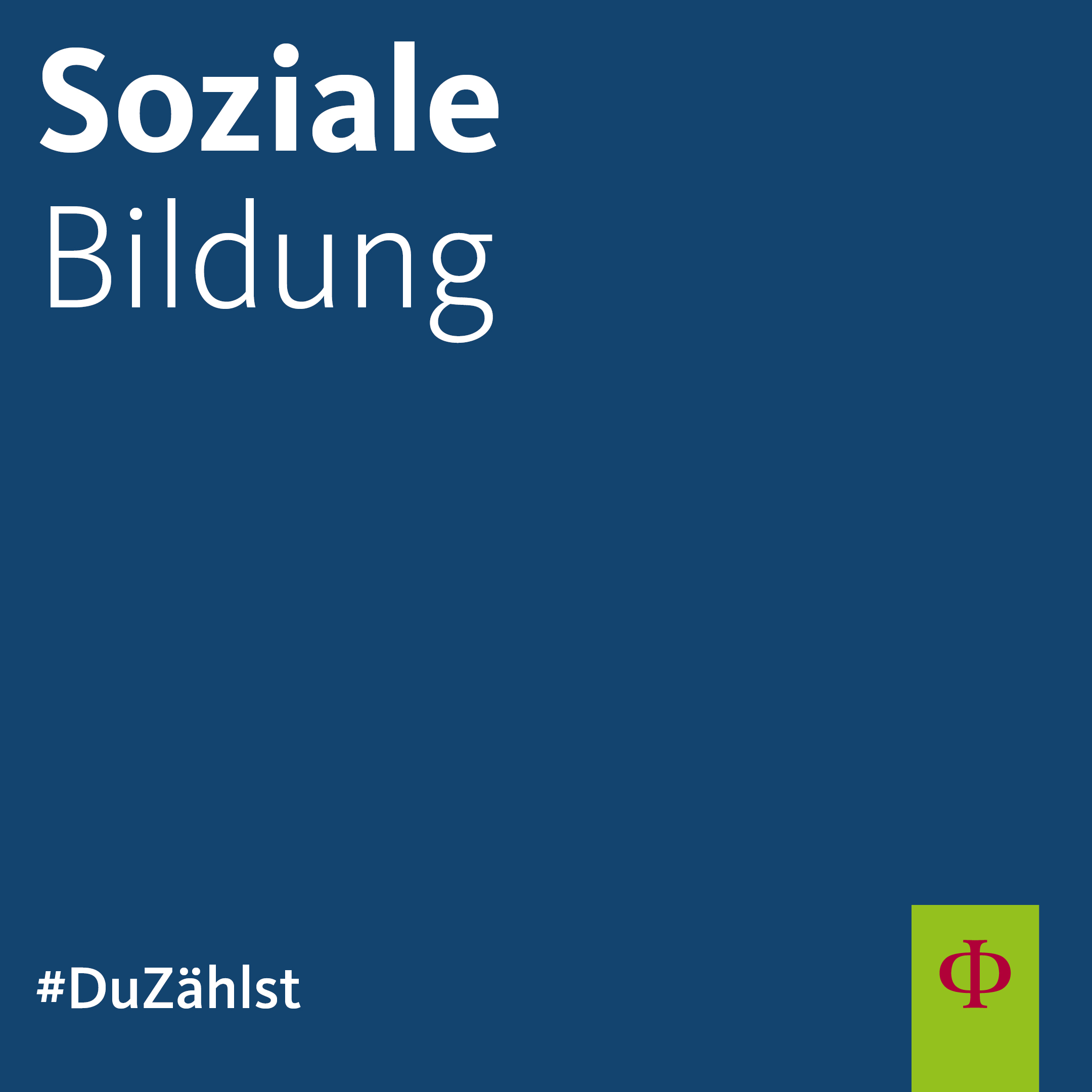 Augustinum Freiwilligendienste: Soziale Bildung Soziale Bildung. #DuZählst
