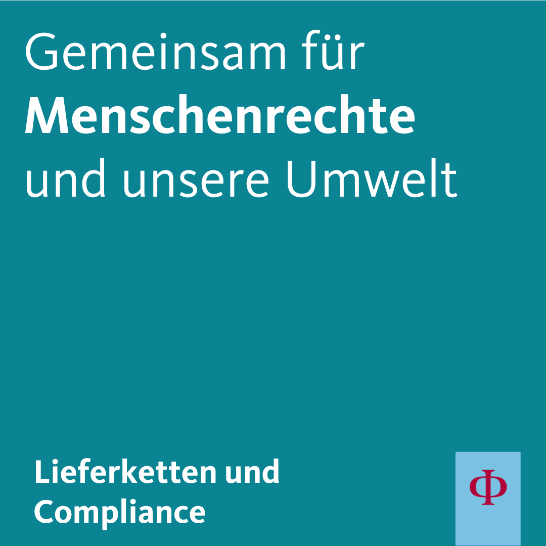 ESG_Kachel_LkSG Gemeinsam für Menschenrechte und unsere Umwelt - Lieferketten und Compliance
