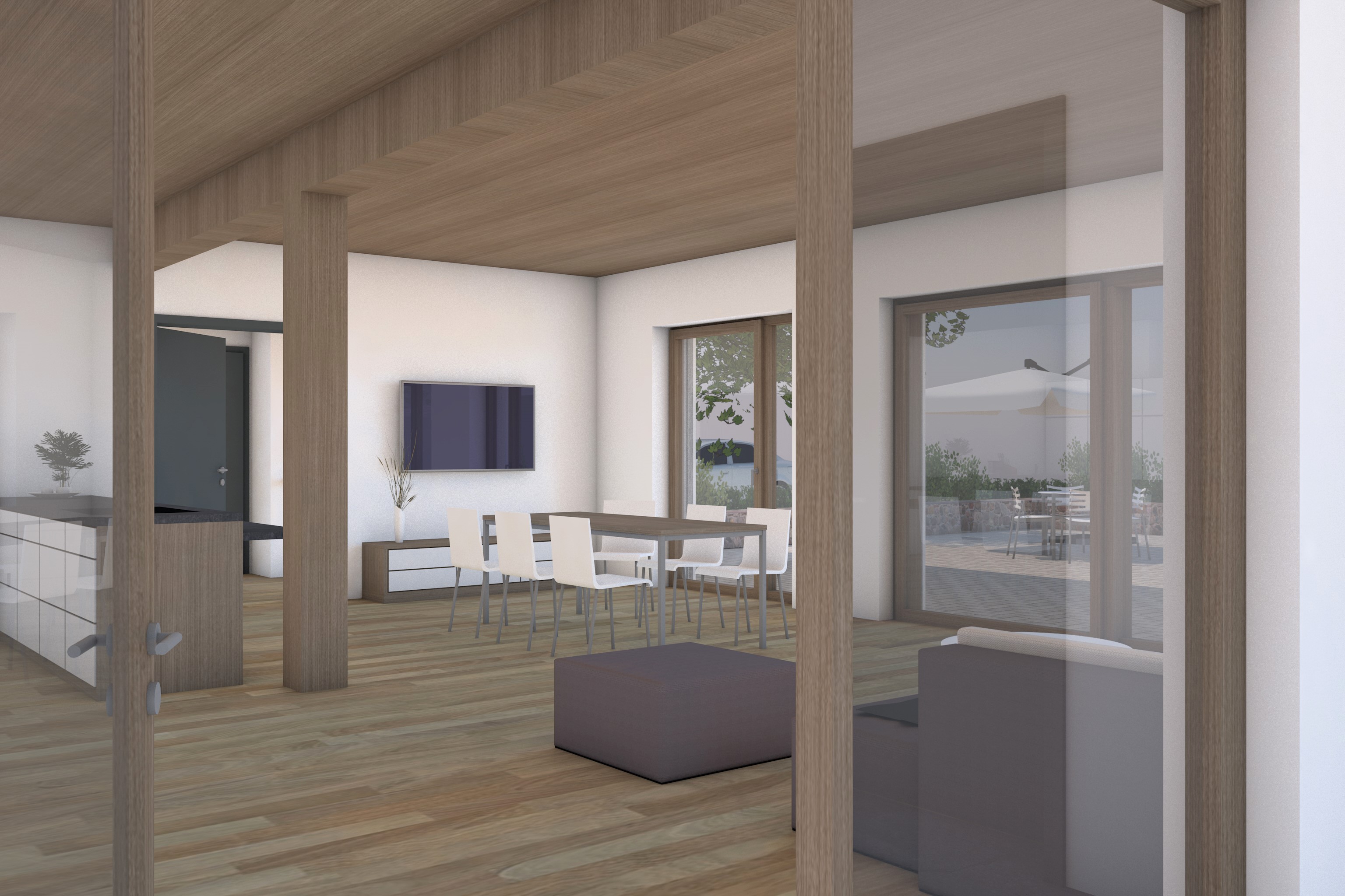 Nachhaltige Wohnstätte Wohnraum Wohnraum einer Wohngruppe der nachhaltigen Wohnstätte