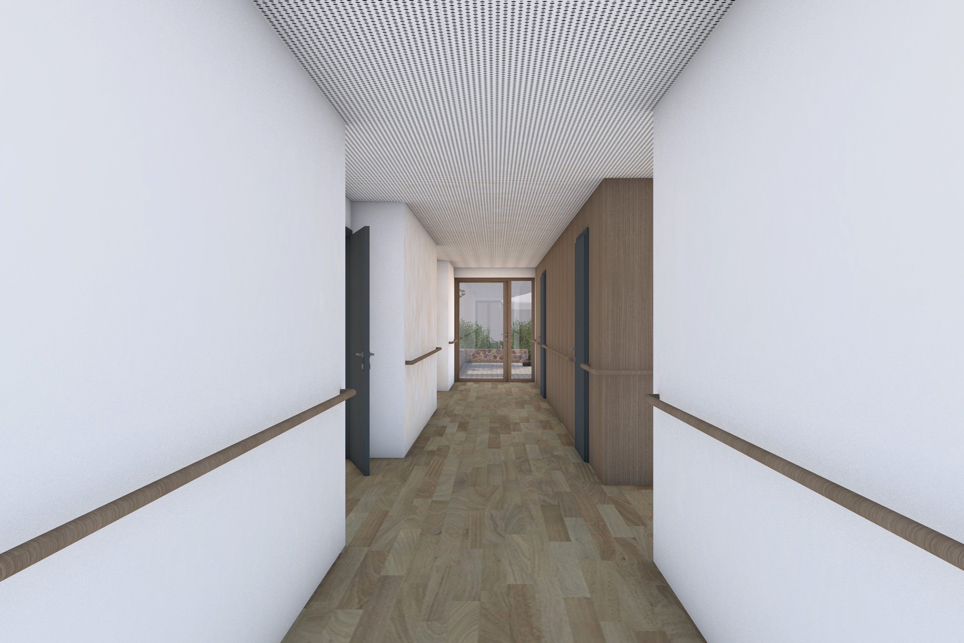 Nachhaltige Wohnstätte Flur Der Flur der nachhaltigen Wohnstätte